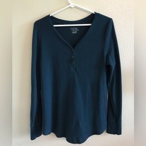 Time and tru dark green size large